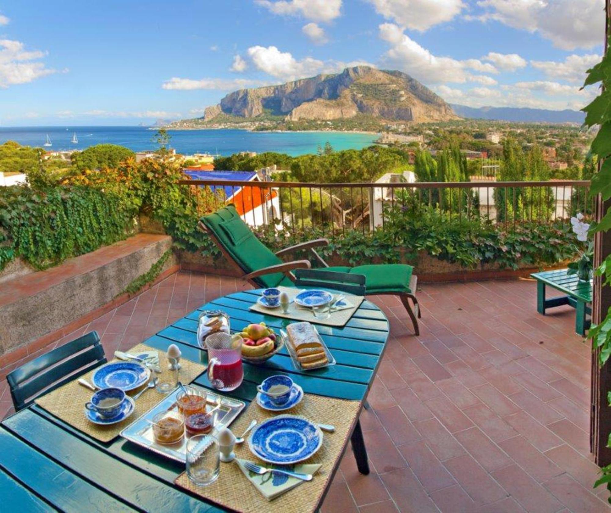 Il Glicine Sul Golfo Bed & Breakfast Mondello Dış mekan fotoğraf